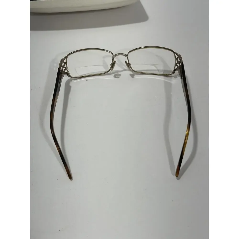 Versace MOD 1160 1052 Gold Brown Eyeglasses Frames 53-16 130 Italy + Case &Cloth